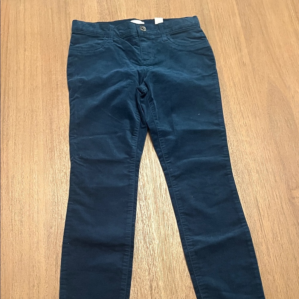 The Children's Place dark teal velvet pants
